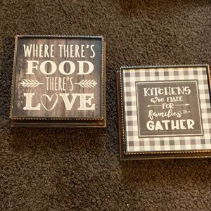 Decorative Kitchen Wall Art Set